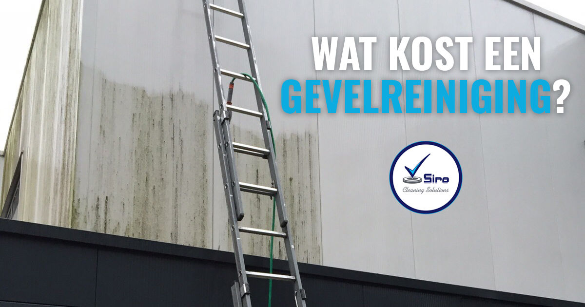 Wat kost een gevelreiniging?