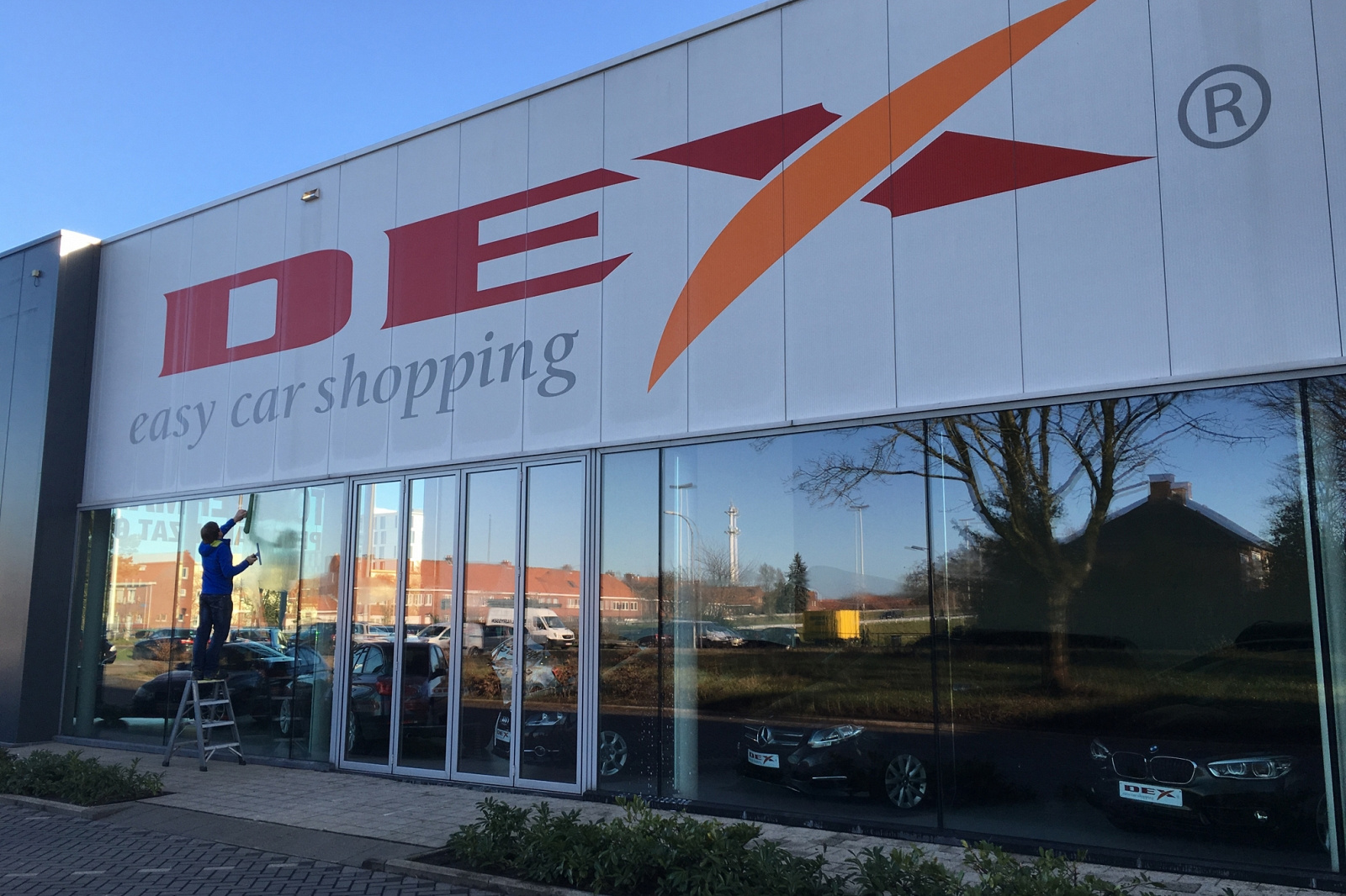 Toonzaalramen wassen Arendonk